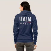 Perugia Italien Hoodie (Schwarz voll)