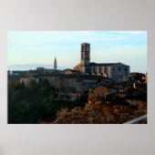 Perugia, Italien Poster (Vorne)