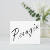 Perugia Postkarte (Stehend Vorderseite)