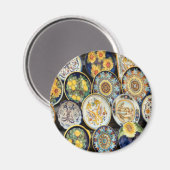 Perugia Pottery Magnet (Vorderseite/Rückseite)