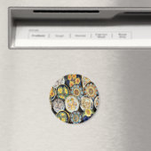 Perugia Pottery Magnet (In Situ (Geschirrspüler))