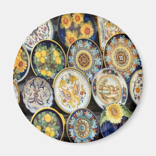 Perugia Pottery Magnet (Vorne)