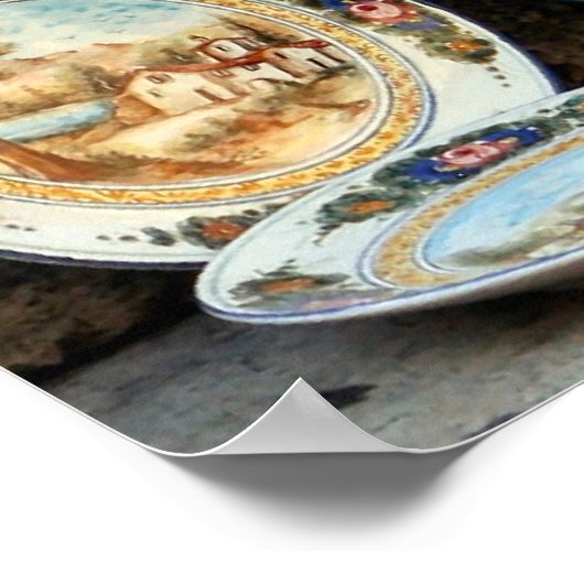 Perugia Pottery Poster (Ecke)