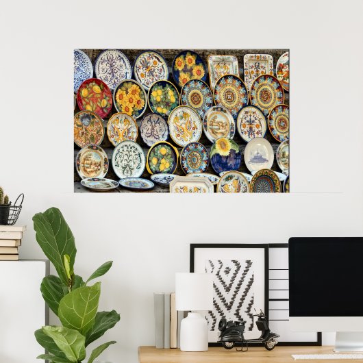 Perugia Pottery Poster (Heimbüro)