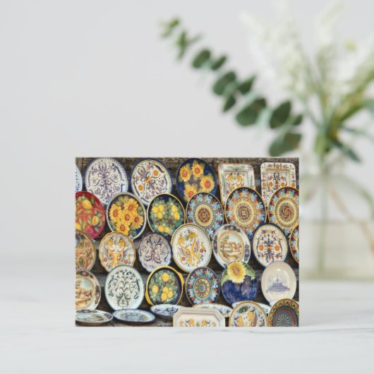 Perugia Pottery Postkarte (Stehend Vorderseite)