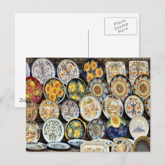 Perugia Pottery Postkarte (Vorne/Hinten)