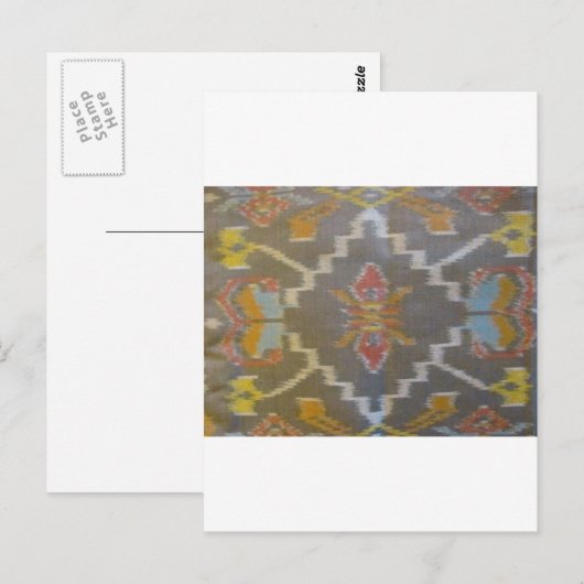 Peruvian Bug Design Postkarte (Vorne/Hinten)