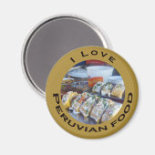 Peruvian Causa Magnet (Vorderseite/Rückseite)