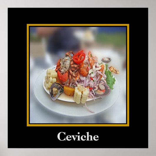 Peruvian Ceviche Poster (Vorne)