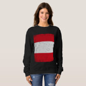 Peruvian Flag Peru Sweatshirt (Vorne ganz)