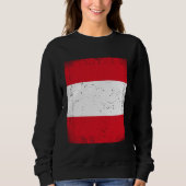 Peruvian Flag Peru Sweatshirt (Vorderseite)