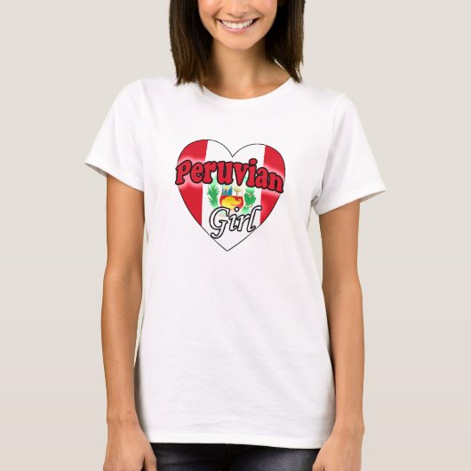 Peruvian Girl T-Shirt (Vorderseite)