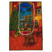 Peruvian Inca Orchid Holiday  Mittlere Geschenktüte (Rückseite)