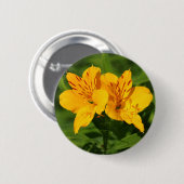 Peruvian Lilies Button (Vorne & Hinten)