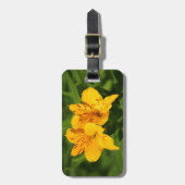 Peruvian Lilies Gepäckanhänger (Vorderseite vertikal)