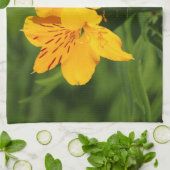 Peruvian Lilies Geschirrtuch (Gefaltet)