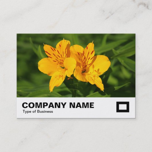 Peruvian Lilies Visitenkarte (Vorderseite)