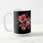 Peruvian Lily Love is the answer love mug Kaffeetasse (Links)