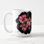 Peruvian Lily Love is the answer love mug Kaffeetasse (Links)