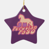 Peruvian Paso Keramikornament (Vorne)