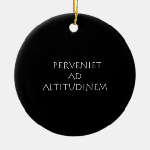 Perveniet ad altitudinem keramik ornament