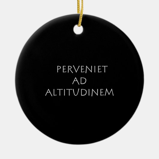 Perveniet ad altitudinem keramik ornament (Vorne)