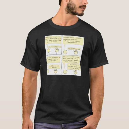 Pervert Conroy? - Grundlegender dunkler T - Shirt (Vorderseite)