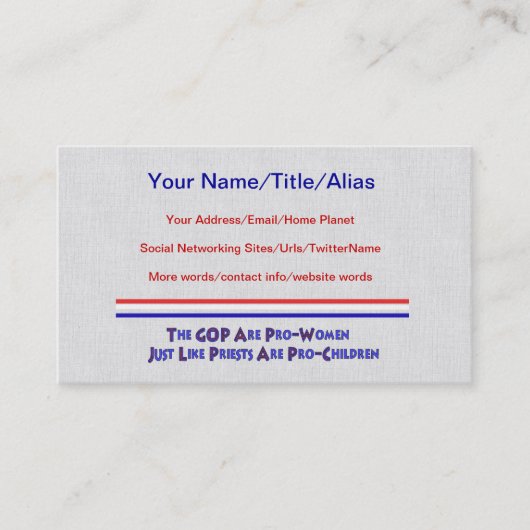 PERVERT-VEREIN VISITENKARTE (Vorderseite)