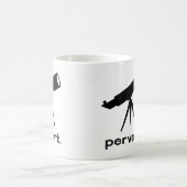 Pervertieren mit Telescope Funny Parody Spaß Kaffeetasse (Mittel)