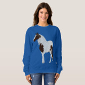 Pervian Paso Fino Horse Sweatshirt (Vorne ganz)