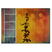 Pervoskia Collage Aflamme Cutting Board Schneidebrett (Vorderseite)