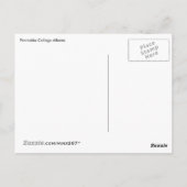 Pervoskia Collage Aflamme Postkarte (Rückseite)