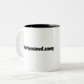 Pervy MäuseTasse Zweifarbige Tasse (Vorderseite Links)