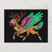 Peryton Zombie Postkarte (Vorderseite)