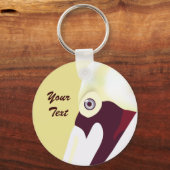 Perzeptiver Pelikanischer Schlüsselanhänger (Vorderseite)