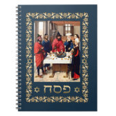 "Pesach" - Hebräischer Textpassagier Notizblock (Vorderseite)