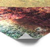 Pesach Hebrew Seder Night Plate Pessach Poster (Ecke)