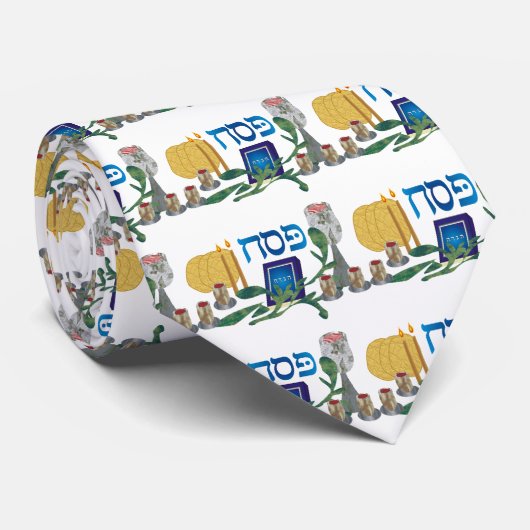 Pesach Krawatte (Gerollt)