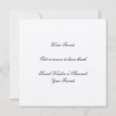 Pesach Matzah Maror - Hebräische Pessach Seekarte Karte (Rückseite)