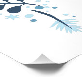 Pesach Matzah Maror - Hebrew Pessach Seder Poster (Ecke)