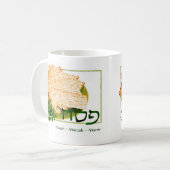 "Pesach, Matzah, Maror" Passahfest-Tasse Kaffeetasse (Vorderseite Links)
