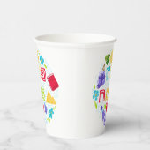 Pesach Paper cup Pappbecher (Rechts)