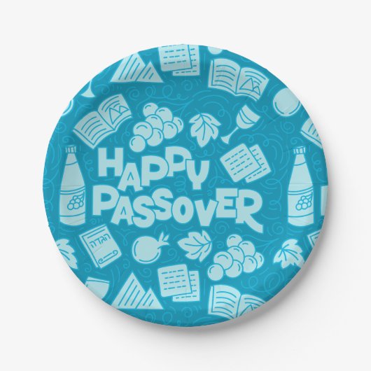 Pesach Paper Plate Pappteller (Vorderseite)