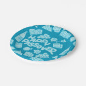 Pesach-Papierplatte Pappteller (Schrägansicht)