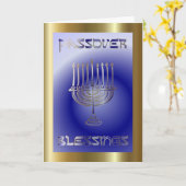 Pesach Passover Judenurlaub Karte (Gelbe Blume)