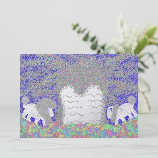 Pesach Pessach Löwe von Judah Feiertagskarte (Stehend Vorderseite)