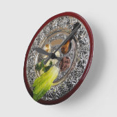Pesach - Pessach - Zeit Runde Wanduhr (Winkel)