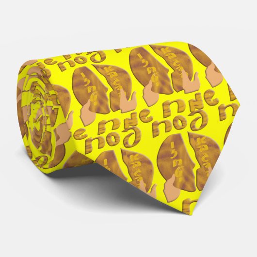 Pesach Sameach Krawatte (Gerollt)