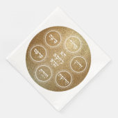 Pesach Seder and Holiday Dinner Festlich Serviette (Ecke)