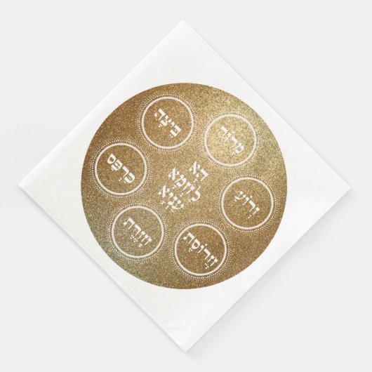 Pesach Seder and Holiday Dinner Festlich Serviette (Ecke)
